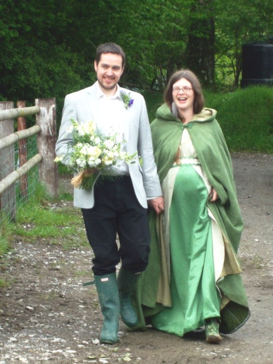 Carolyns wedding dress